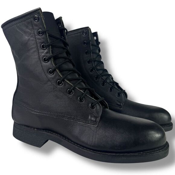 Biltrite Vintage Military Combat Jump Boots ANSI Z41.1-1991/75 Steel Toe Sz 7 R - Picture 2 of 13
